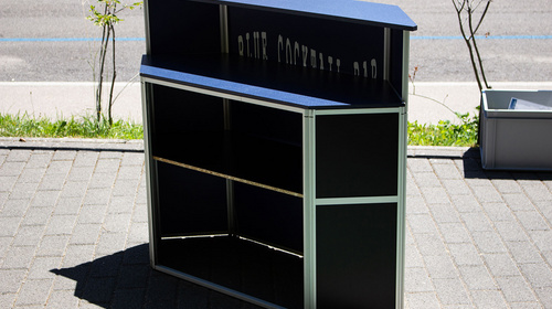 Blue Cocktail Bar Barelement