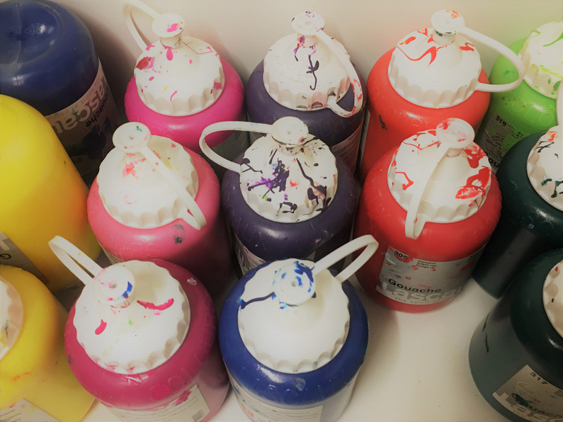 Farben unserer Kunsttherapie