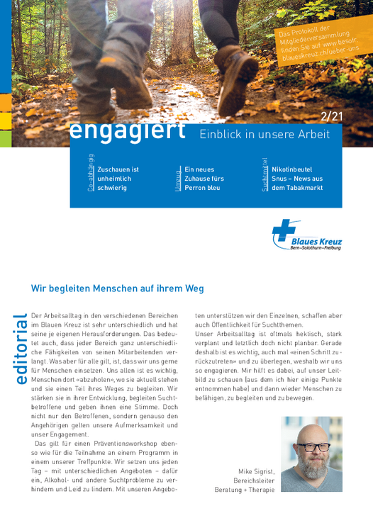 Cover engagiert-Magazin 2/21