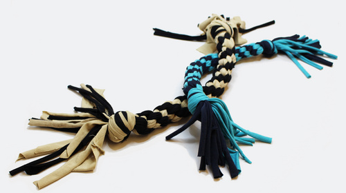 Zwei verschiedene Spieltau liegen übereinander